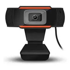 GENERICO - Cámara Web HD USB con Micrófono Integrado y Enfoque Ajustable