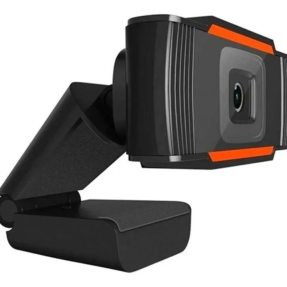 GENERICO - Cámara Web HD USB con Micrófono Integrado y Enfoque Ajustable