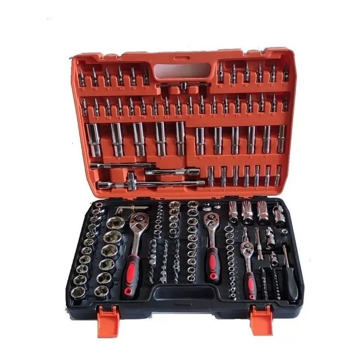 GENERICO - Set de Herramientas de 172 Piezas de Acero CR-V