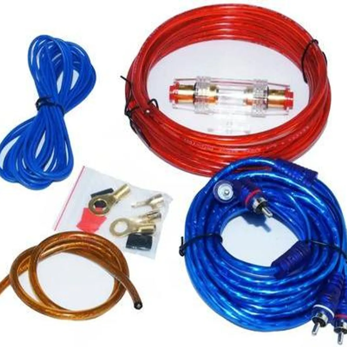 GENERICO - Kit de Cables para Amplificador Subwoofer 1500W - 5m