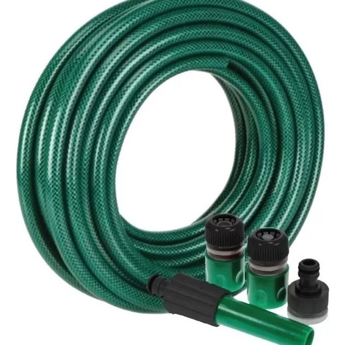 GENERICO - Manguera Reforzada de 12 Pulgada con Accesorios 20 Metros