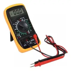 GENERICO - Multímetro Digital XL-830L con Pantalla LCD y Funciones Avanzadas