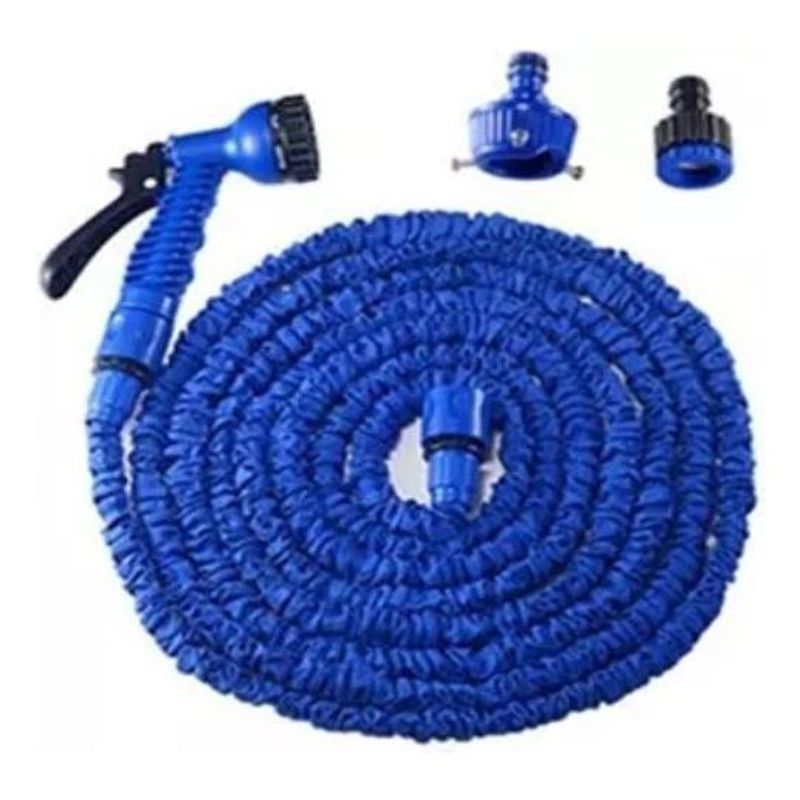 GENERICO - Manguera Extensible para Jardín 30 Mts Azul
