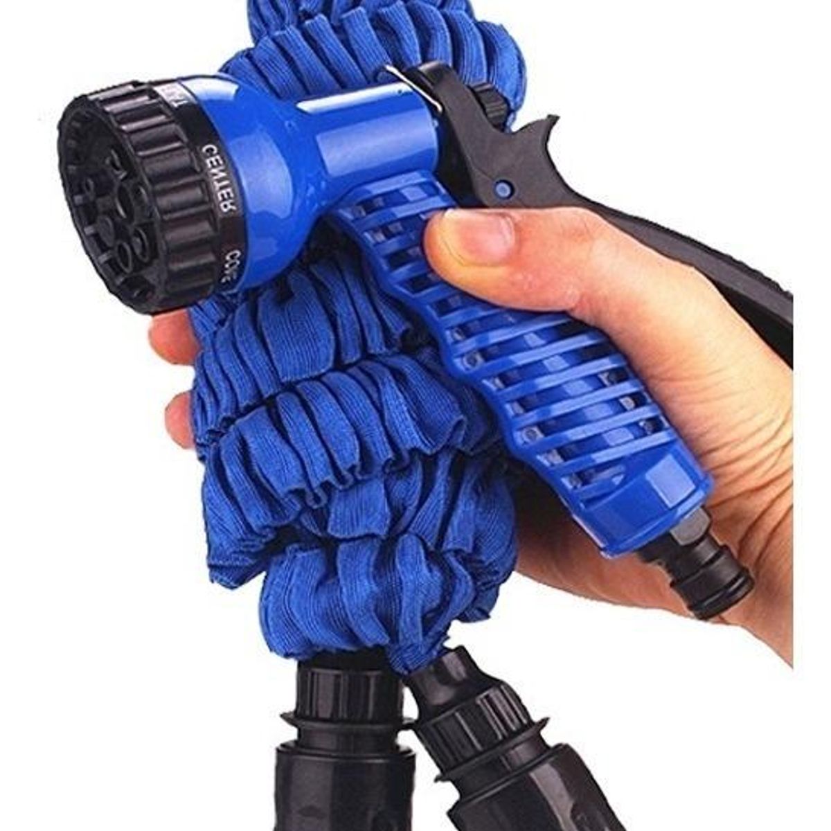 GENERICO - Manguera Extensible para Jardín 30 Mts Azul