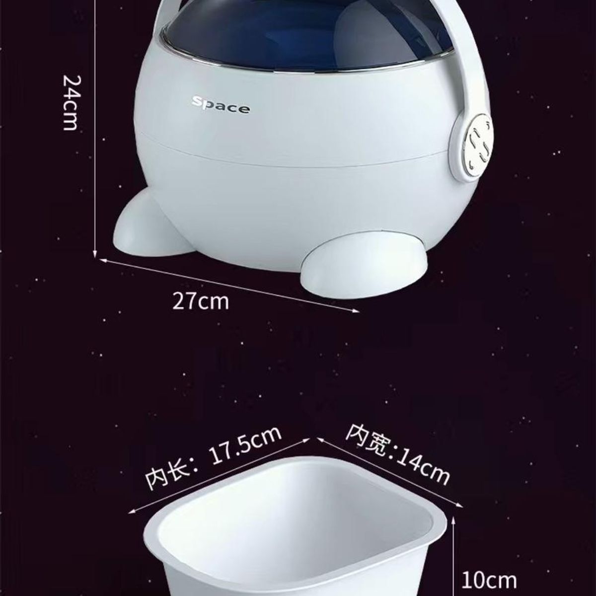 GENERICO - Orinal Portátil para Niños Al-1267 Baño Piso