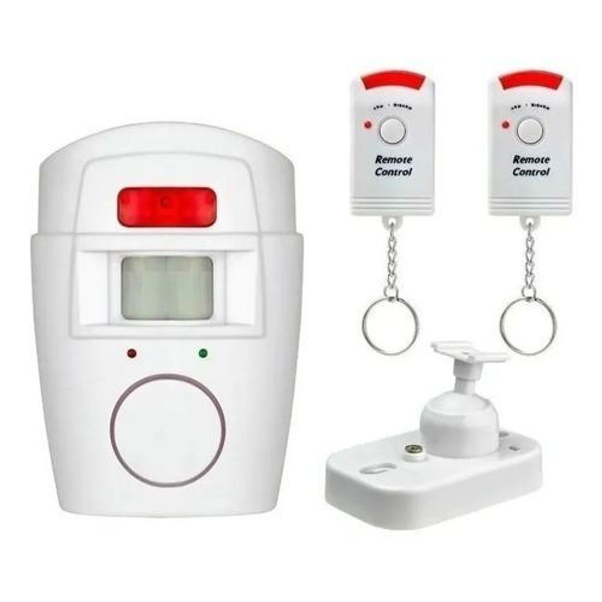 GENERICO - Alarma de Seguridad Inalámbrica con Sensor de Movimiento PIR.