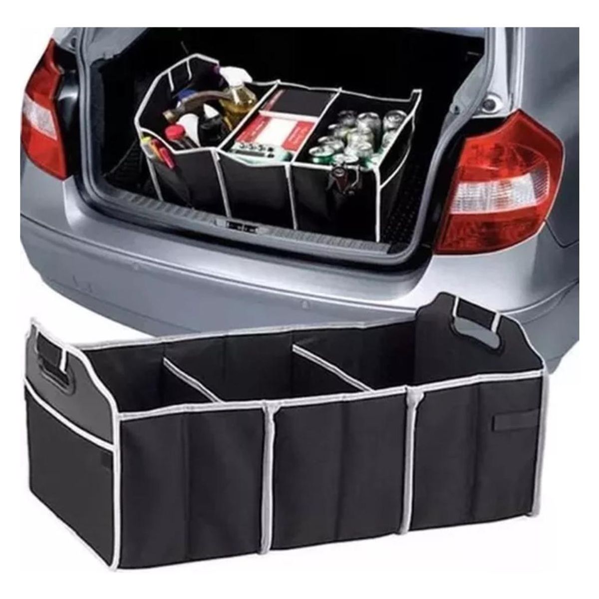 GENERICO - Organizador Plegable para Maletero de Vehículos