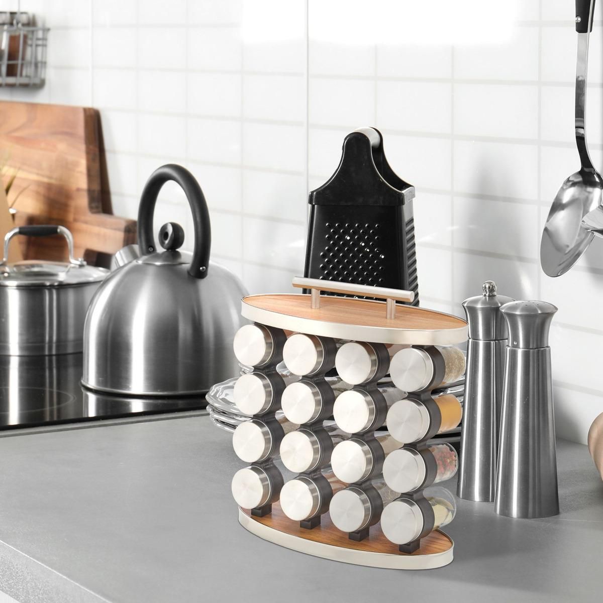 GENERICO - Set de Condimentos Especieros para Cocina 16 Piezas