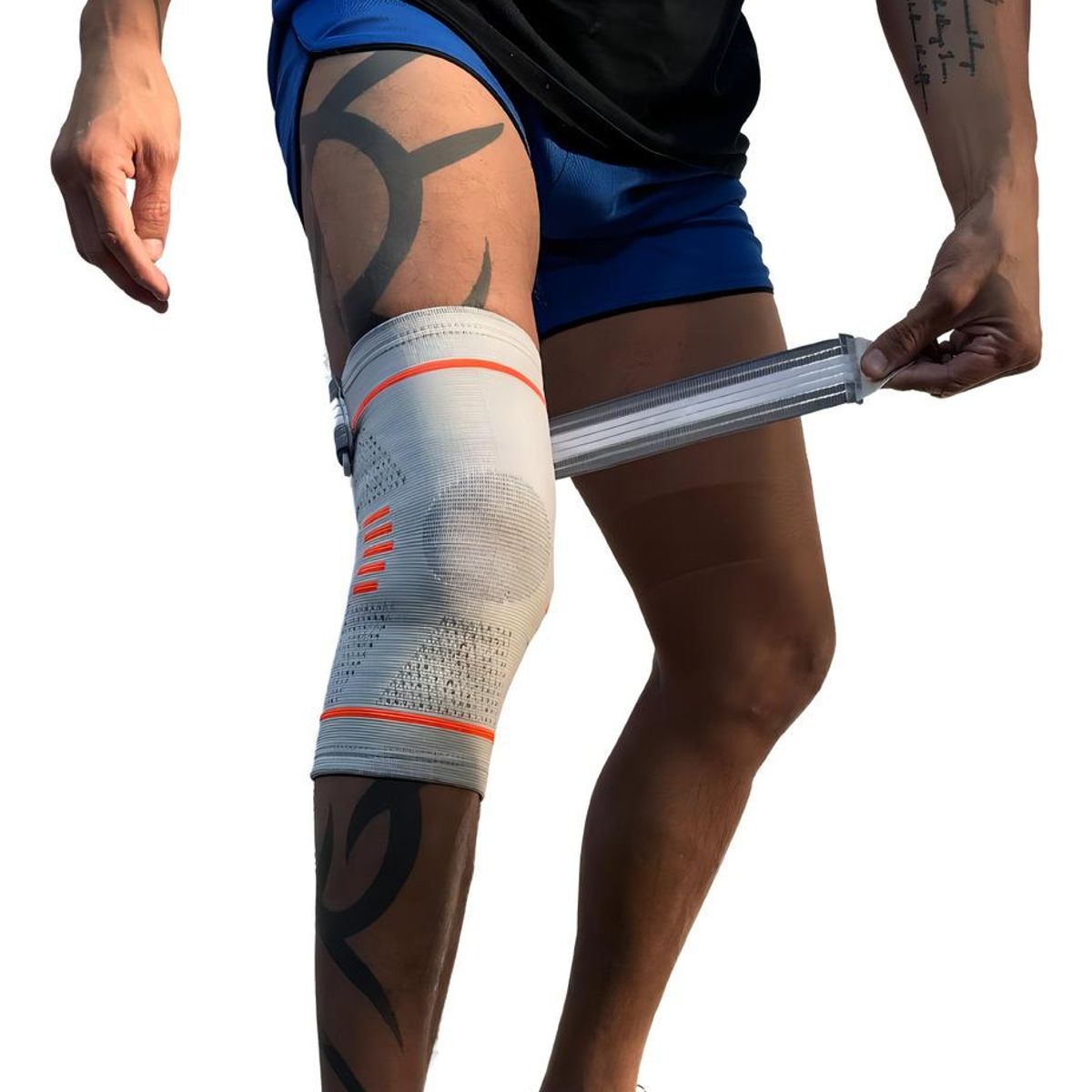 GENERICO - Rodillera de Compresión Ligera para Actividades Deportivas