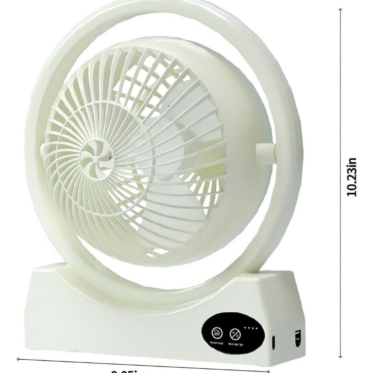 GENERICO - Mini Ventilador de Mesa USB con Humidificador