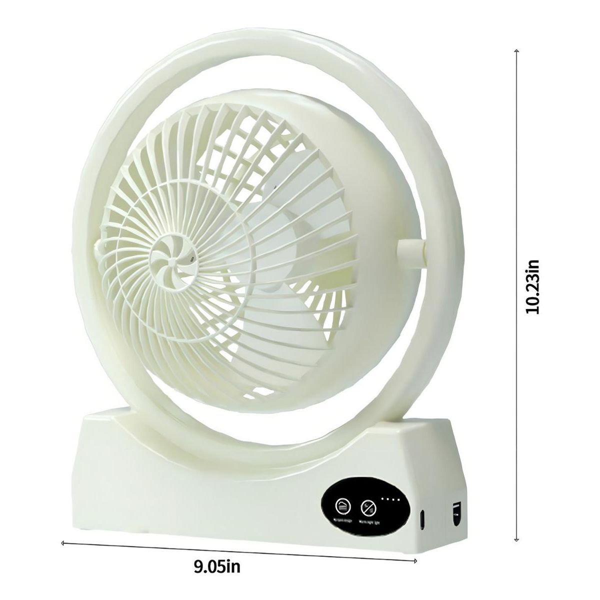 GENERICO - Mini Ventilador de Mesa USB con Humidificador