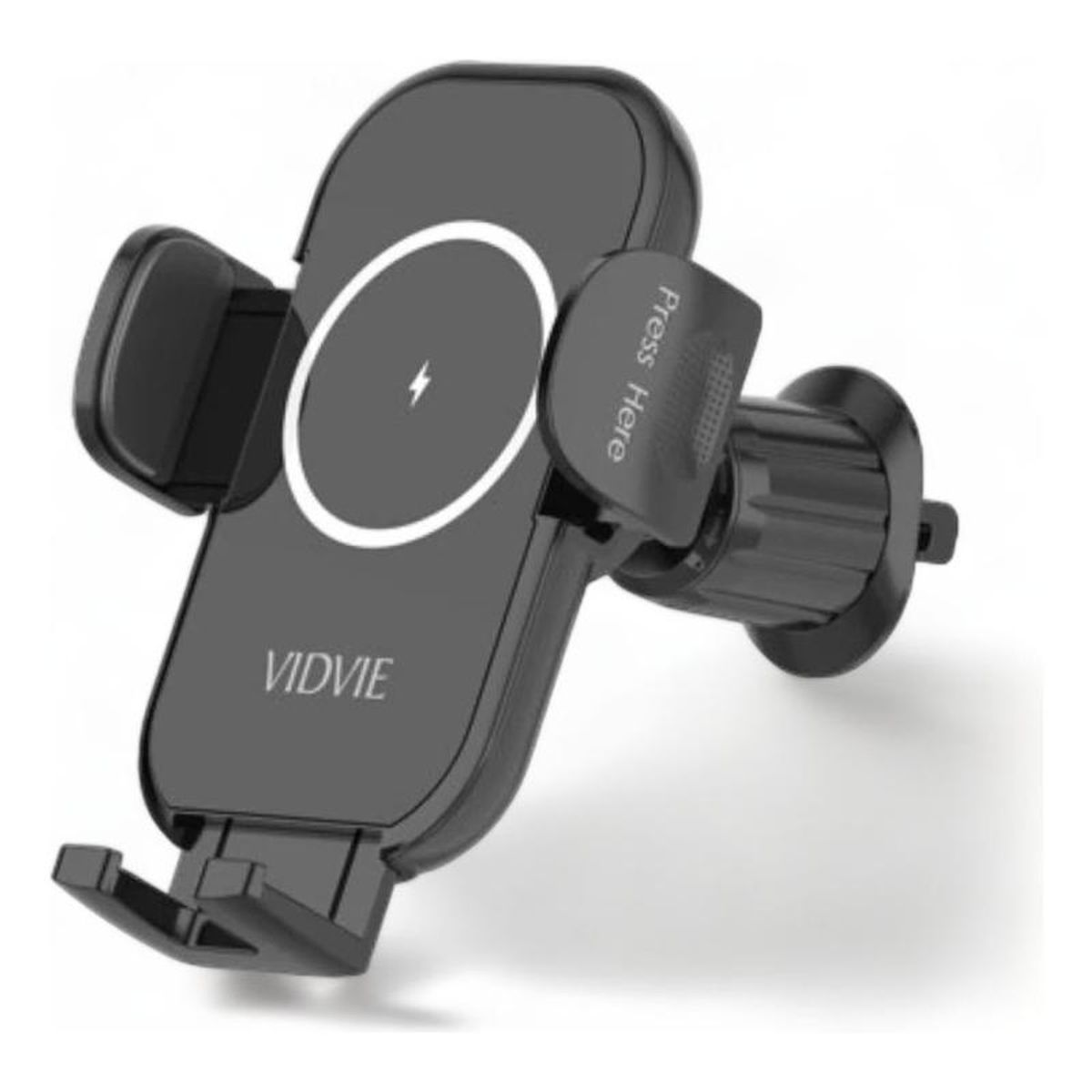 GENERICO - Soporte y Cargador Inalámbrico Vehicular 15W Negro