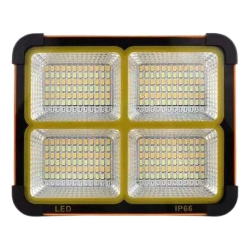 GENERICO - Foco LED Recargable 336 con 5 Modos USB y Solar