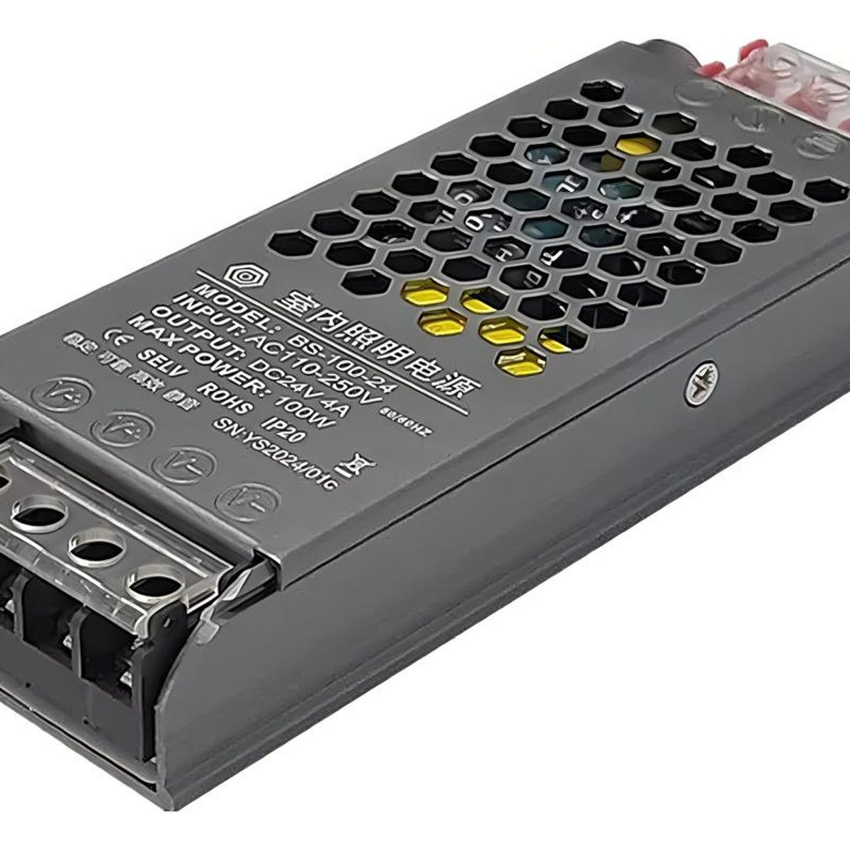 GENERICO - Fuente de Poder Profesional 12V 200W 167A para Dispositivos