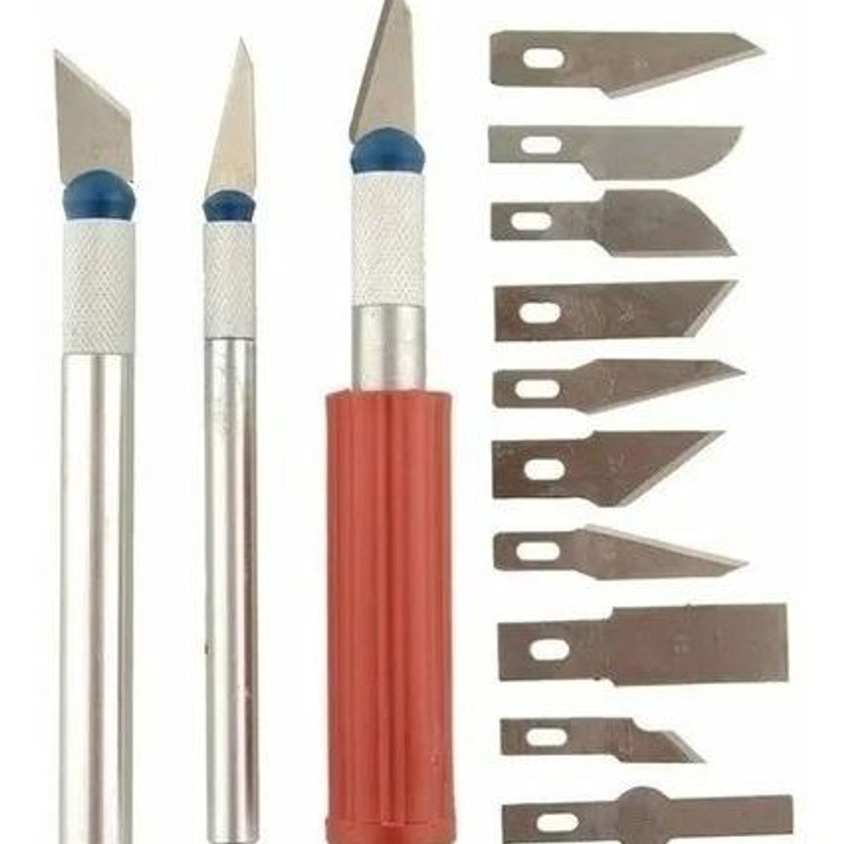 GENERICO - Set de Bisturíes y Cuchillos para Maquetear - 13 Piezas
