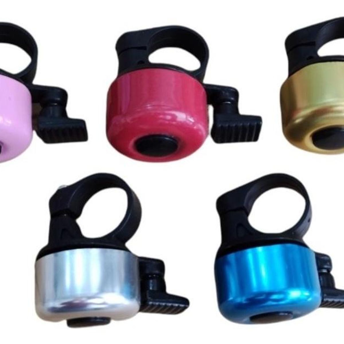 GENERICO - Campanilla Mini Timbre para Manillar de Bicicleta Azul