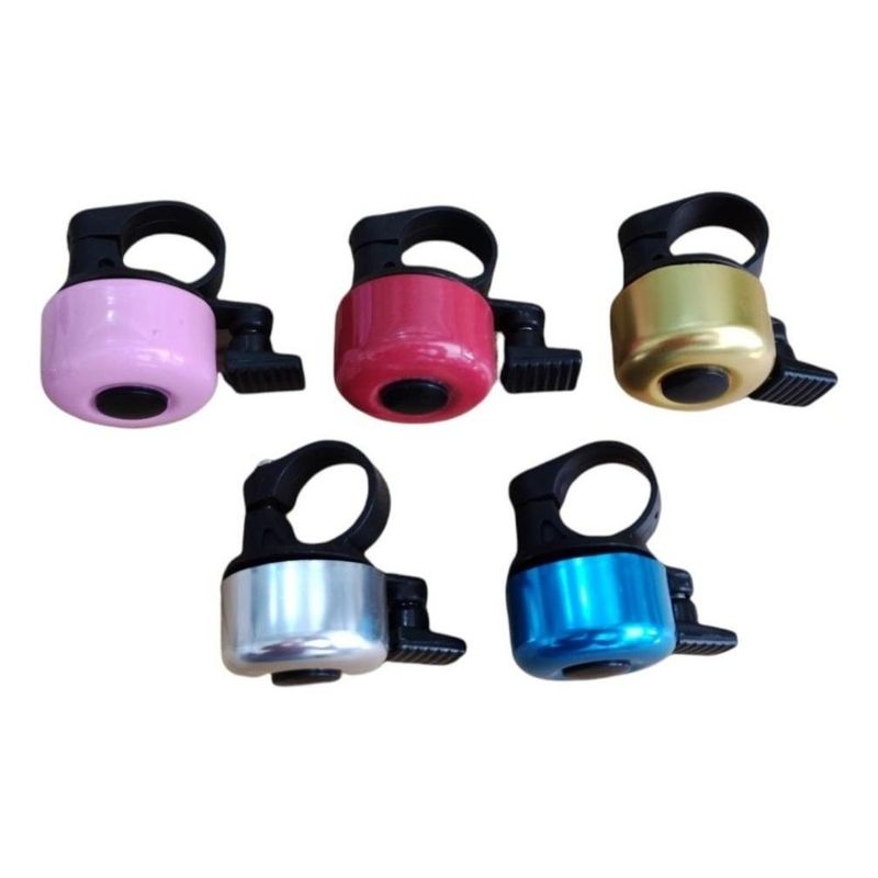 GENERICO - Campanilla Mini Timbre para Manillar de Bicicleta Azul