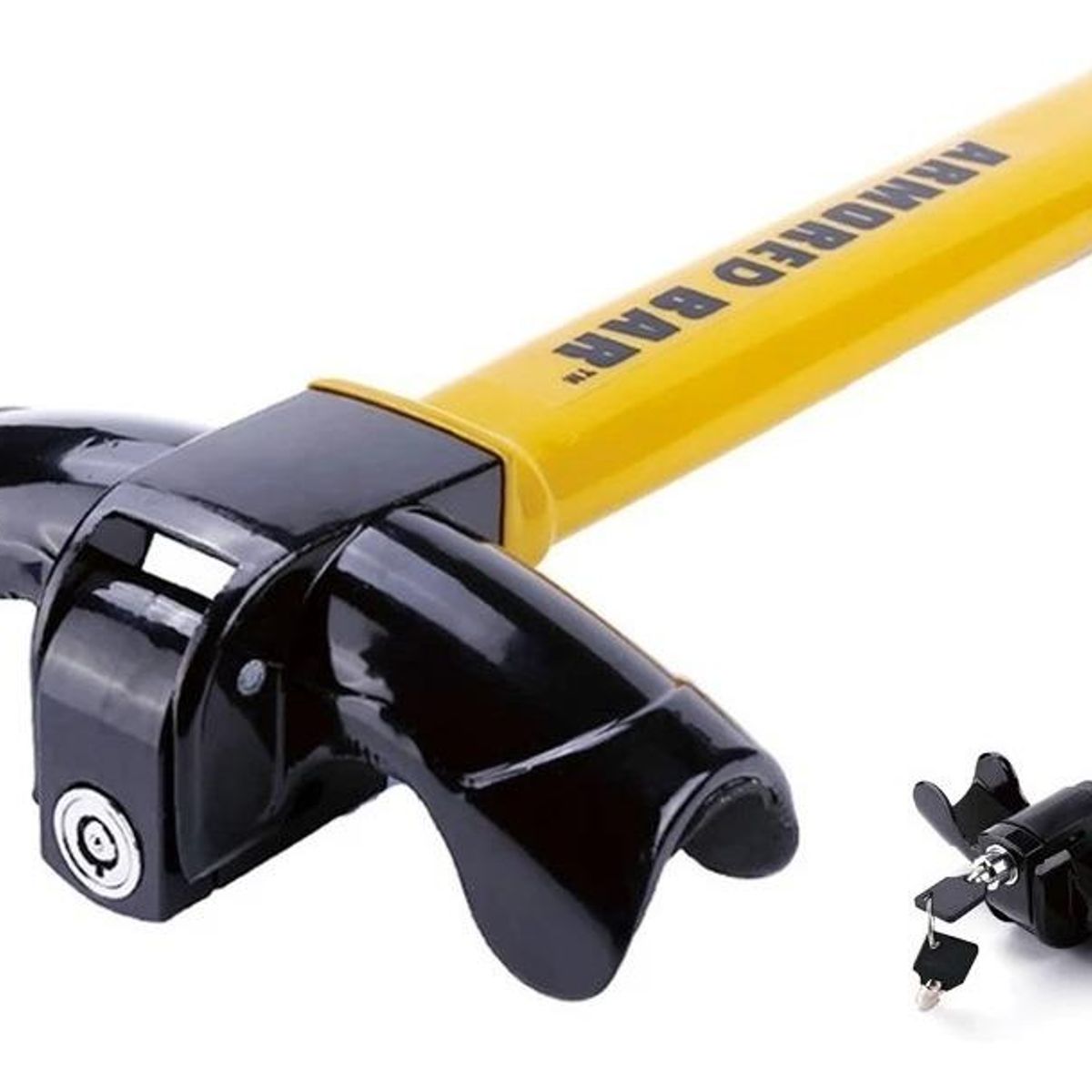 GENERICO - Traba Volante Antirrobo Bloqueo Rotatorio para Vehículos