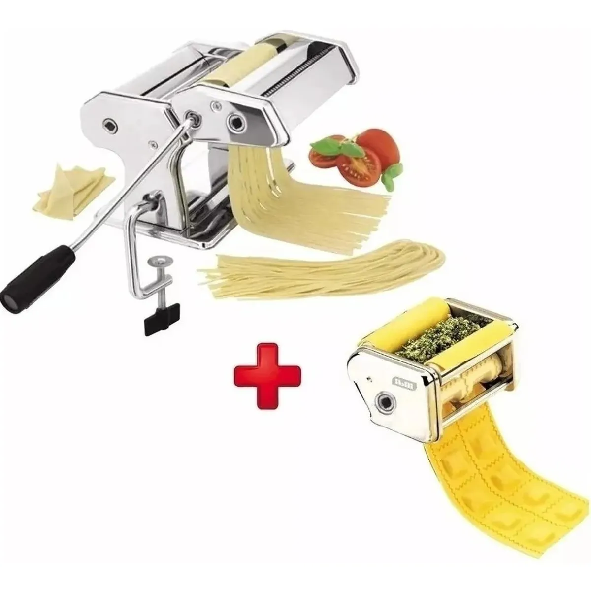 GENERICO - Máquina Multifuncional para Hacer Pasta y Ravioles