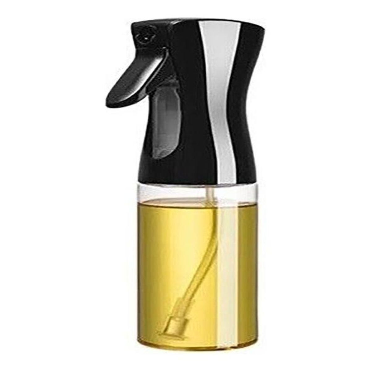 GENERICO - Aceitero Pulverizador Spray de Cocina 300ml Negro y Transparente