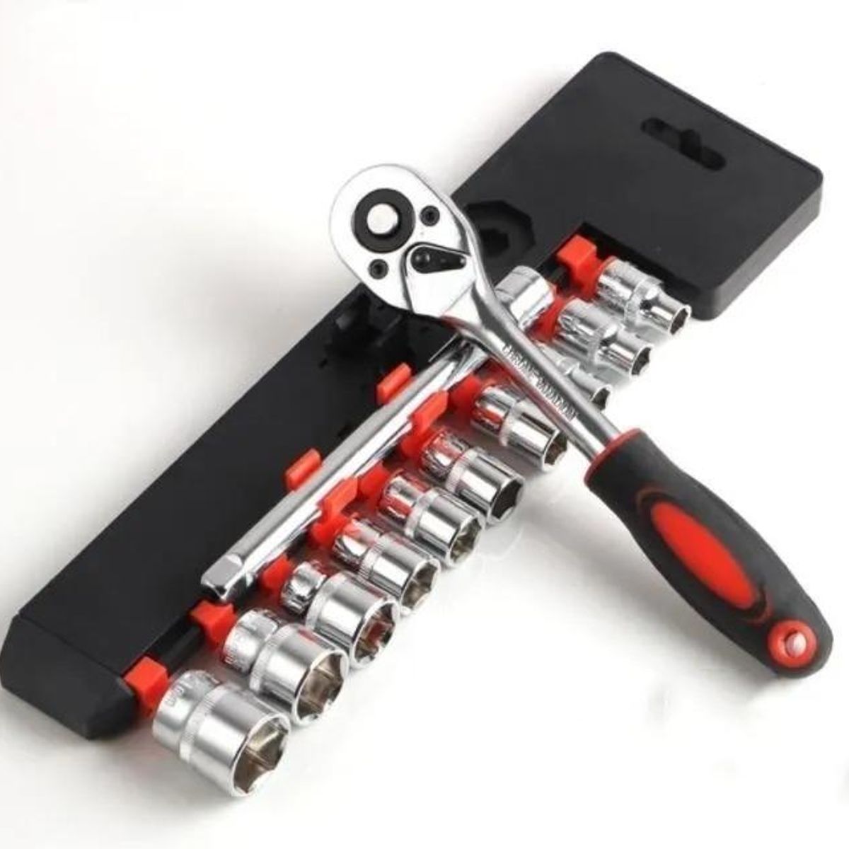 GENERICO - Juego de Dados 12&apos&apos con Rachet y Extensiones