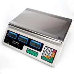 GENERICO - Balanza Digital Portátil 40kg con Pantalla Doble