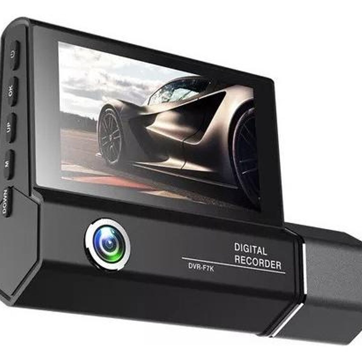 GENERICO - Cámara de Video para Auto HD 1080p con 3 Cámaras