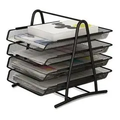 GENERICO - Organizador de Escritorio de Malla con 4 Niveles