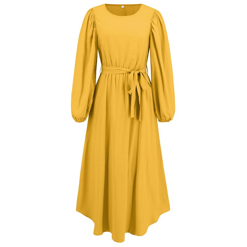 BLWOENS - Vestidos casuales de para mujeres - Amarillo