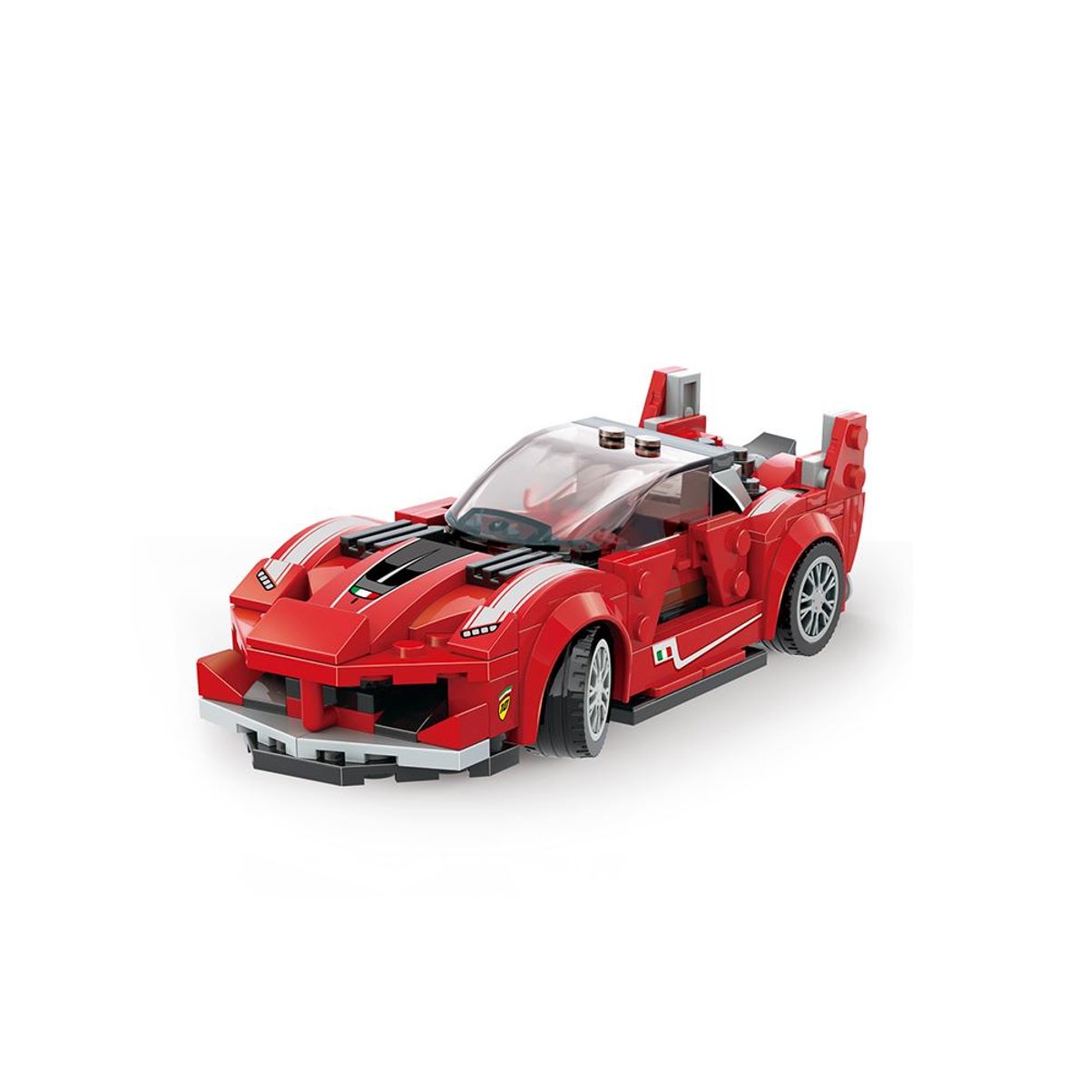 GENERICO - Auto Armable Rojo 151 pzs.