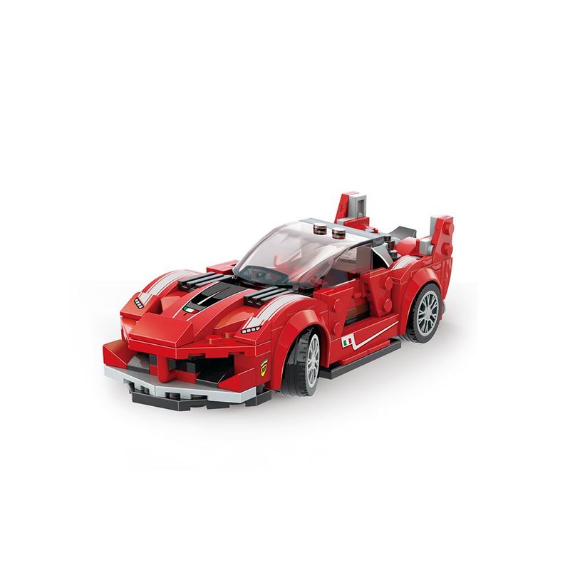 GENERICO - Auto Armable Rojo 151 pzs.