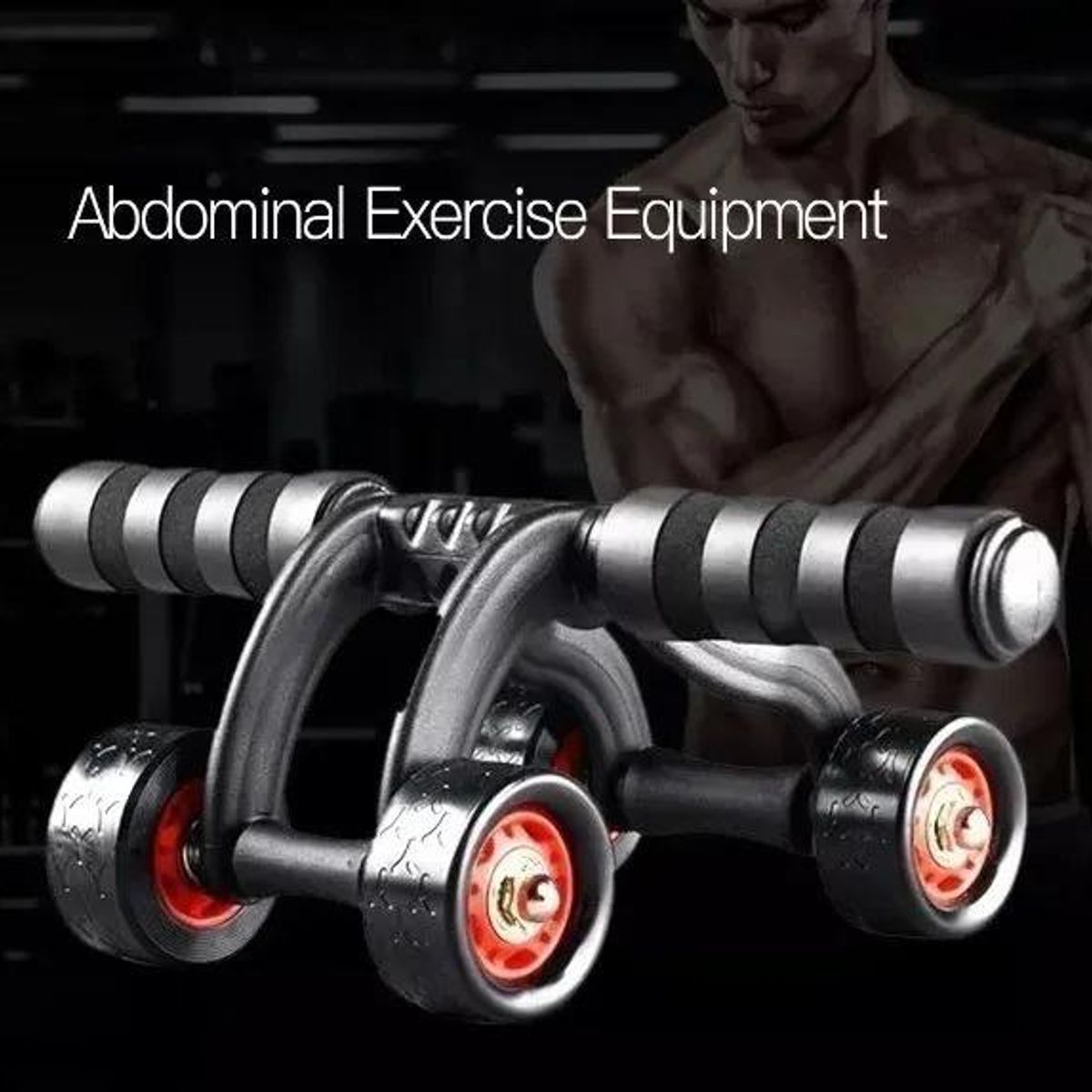 GENERICO - Rueda Abdominal con Goma EVA para Tonificación y Fuerza