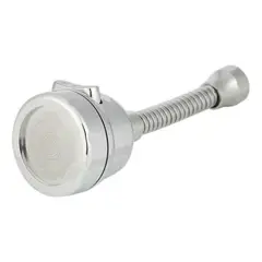 GENERICO - Grifo Rociador de Lavaplatos 360º Metal Plateado