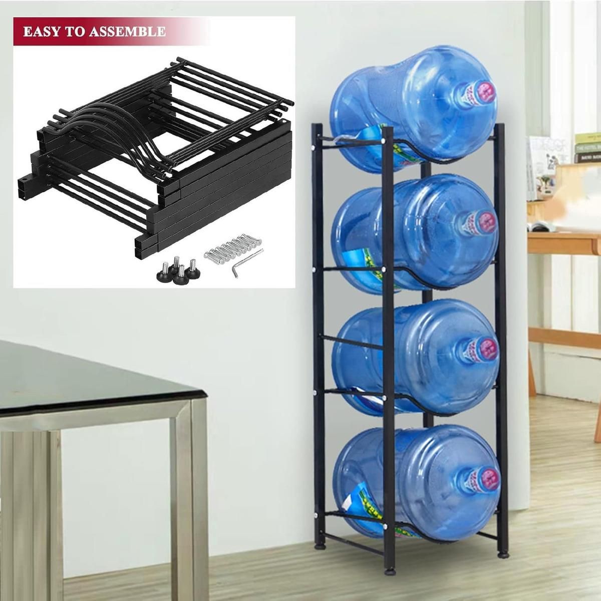 GENERICO - Estante Organizador para 4 Botellones de Agua 20L