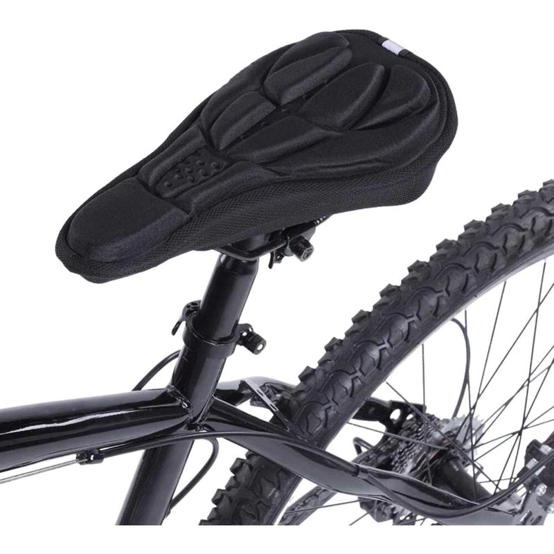 GENERICO - Cobertor de Gel Ergonómico para Sillín de Bicicleta.