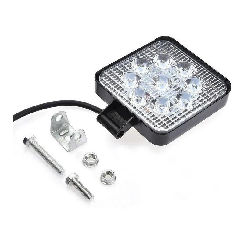 GENERICO - Foco LED Neblinero 27W para Auto y Camioneta