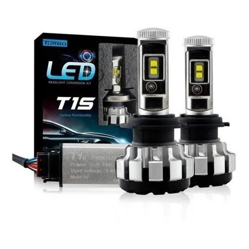 GENERICO - Kit de Ampolletas Turbo LED 880 T1s Canbus 6000K