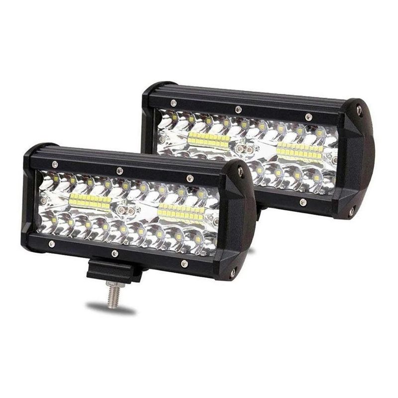 GENERICO - Barra de Luz LED 120W para Autos y Camiones - Blanco