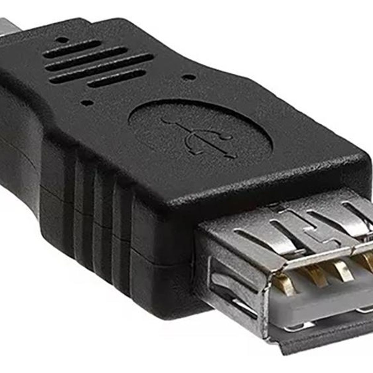 GENERICO - Adaptador Mini USB Macho a USB Hembra OTG