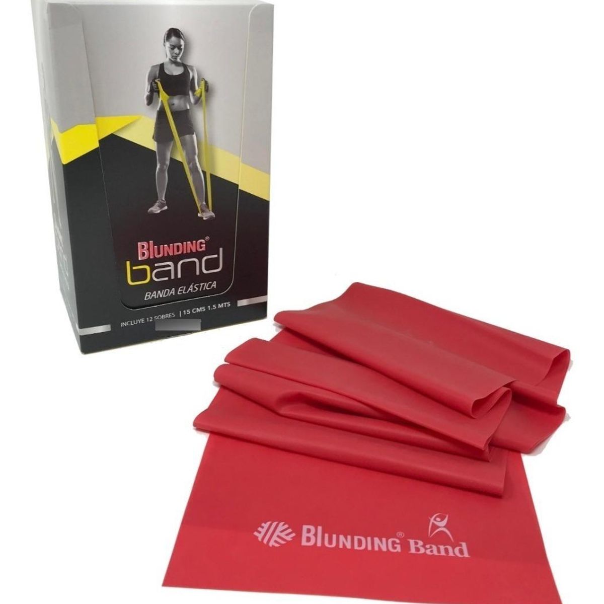 GENERICO - Banda Elástica Verde para Ejercicio y Rehabilitación