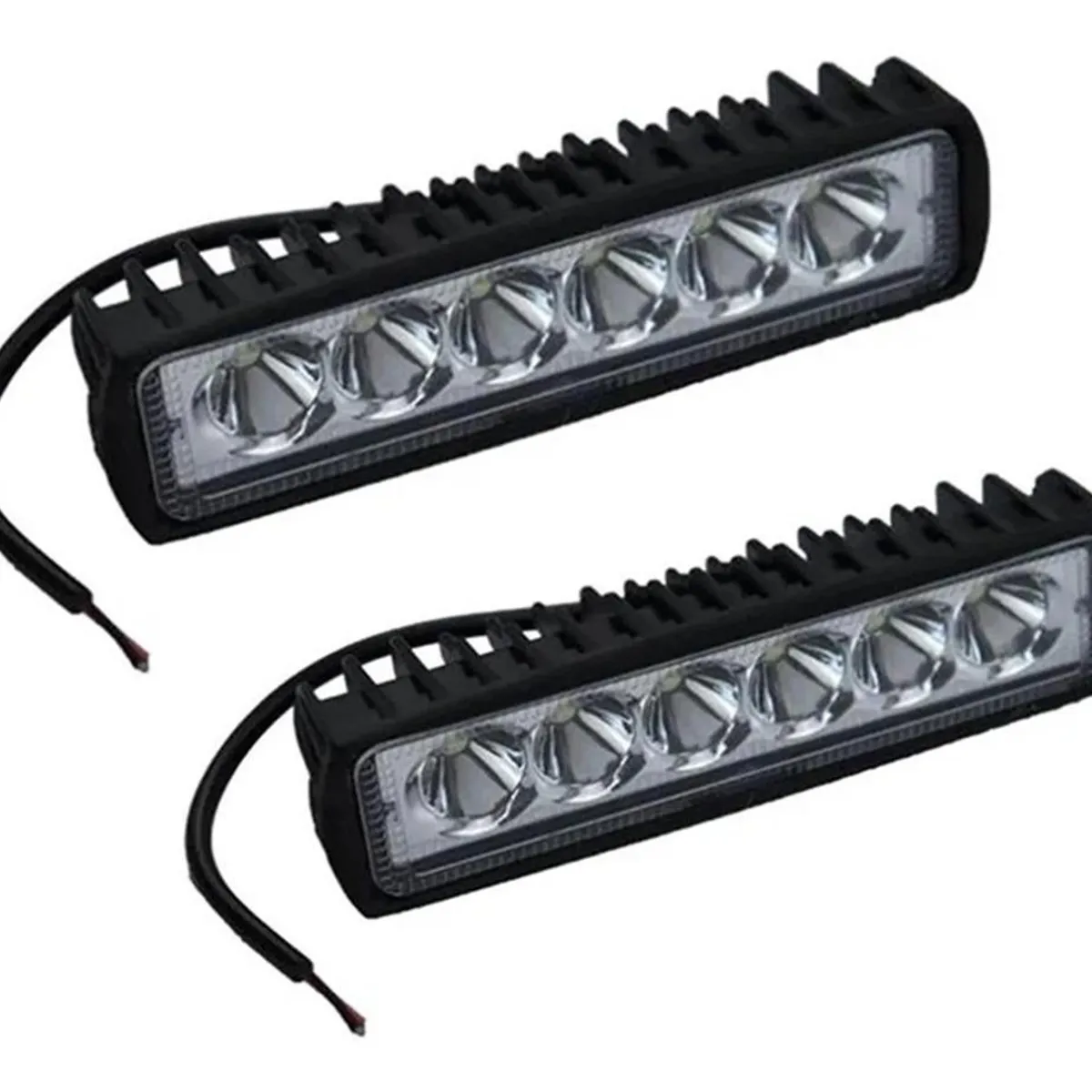 GENERICO - Pack de 2 Focos LED Neblineros 18W para 4x4
