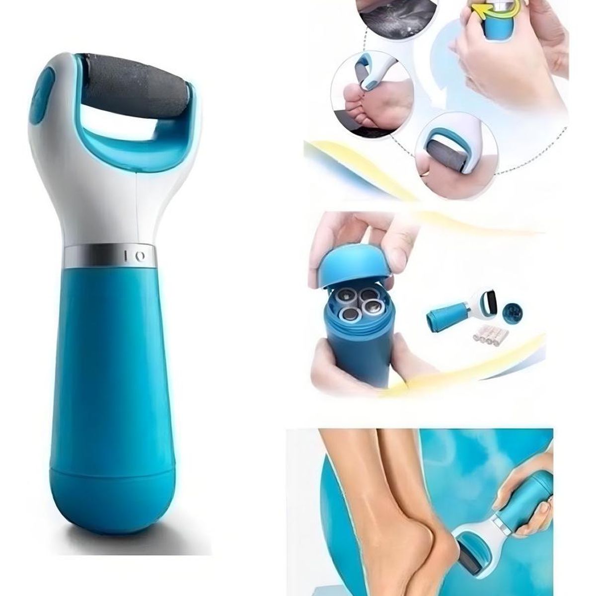 GENERICO - Exfoliante Eléctrico Recargable para Pies y Callos