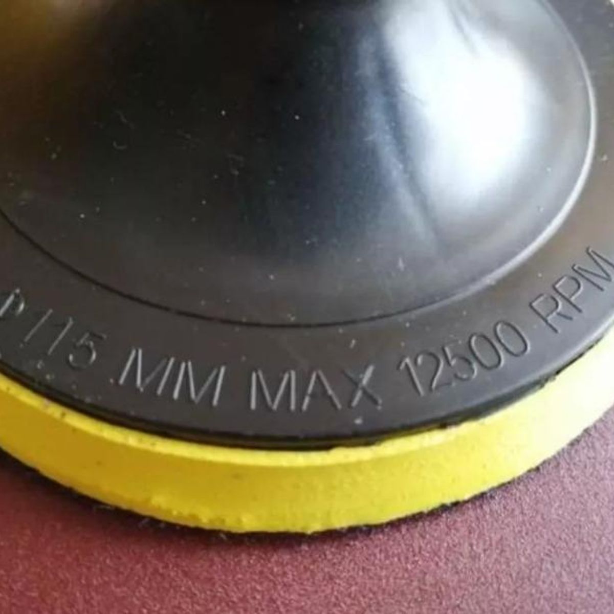 GENERICO - Disco Pulidora Velcro 115mm para Esmeril Angular y Taladro.