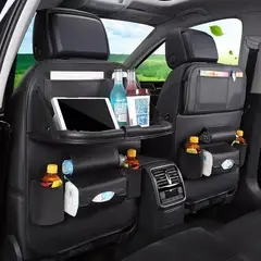 GENERICO - Organizador de Auto Ecocuero con Compartimientos