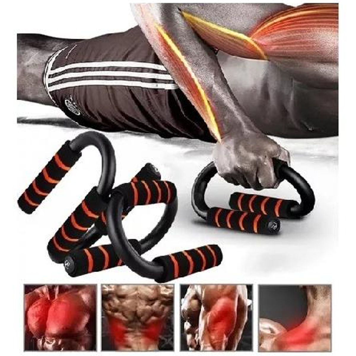 GENERICO - Soporte Push Up Profesional para Ejercicios de Pecho