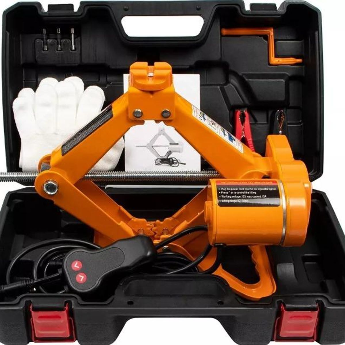 GENERICO - Gato Eléctrico 12V 2T para Vehículos - Elevación Automática