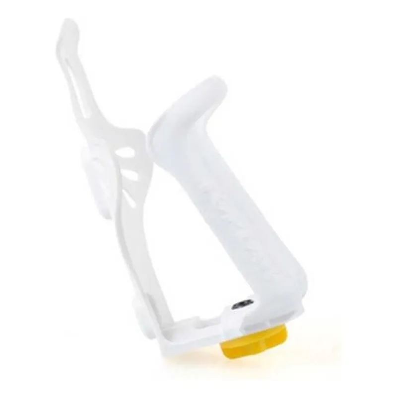 GENERICO - Porta Botella Blanco para Bicicleta Ligero y Adaptable