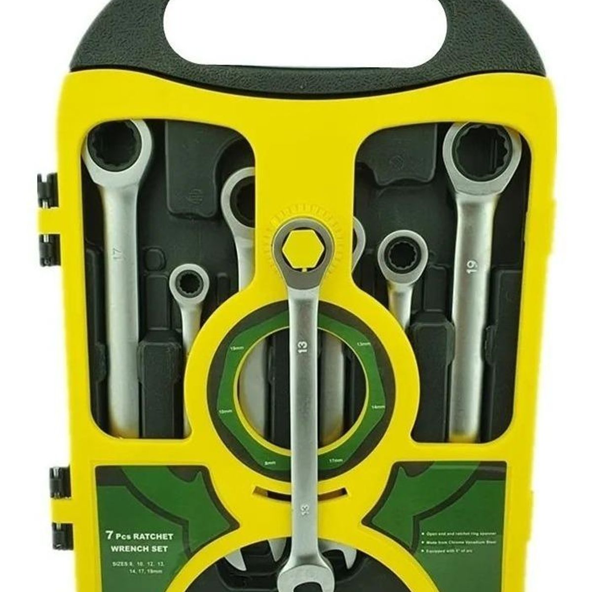 GENERICO - Juego de Llaves Punta de Corona 7 Piezas