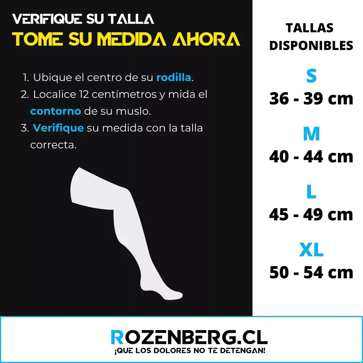 GENERICO - Rodilleras de Compresión con Fibra de Cobre - Pack de 2