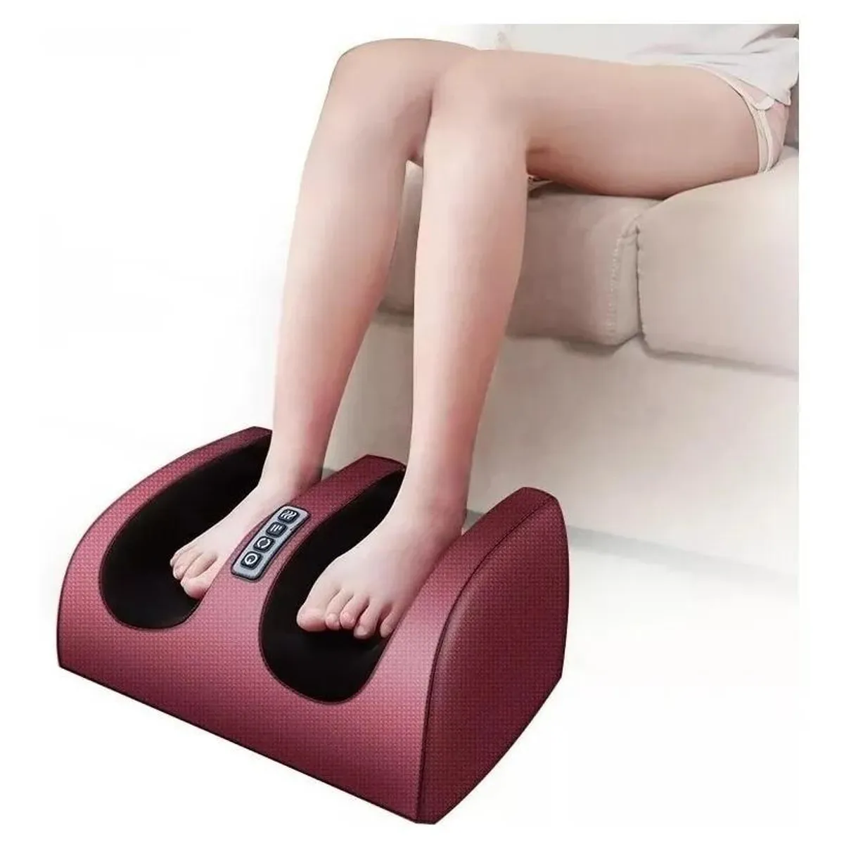 GENERICO - Masajeador Eléctrico Shiatsu para Pies y Piernas con Calor
